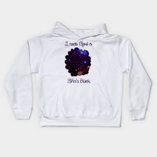 I Met God V.1 Kids Hoodie